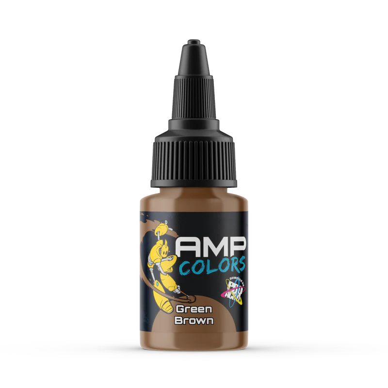 Pro Acryl AMP Paint 020 Green Brown