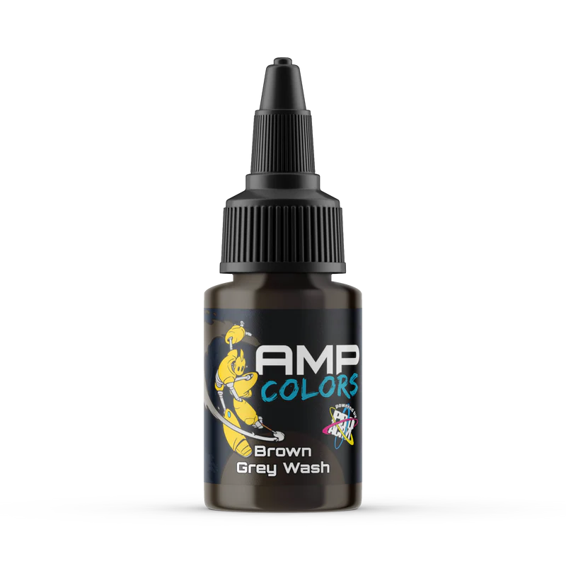 Pro Acryl AMP Paint 023 Brown Grey Wash