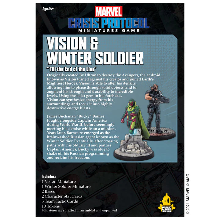 Marvel: Crisis Protocol- Vision & Winter Soldier