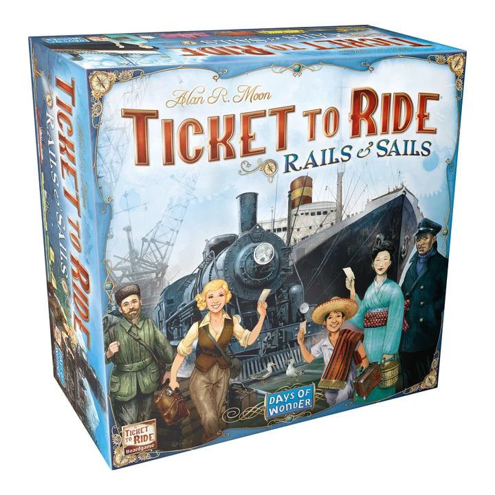 Days of Wonder Ticket to Ride: Rails and Sails Board Game