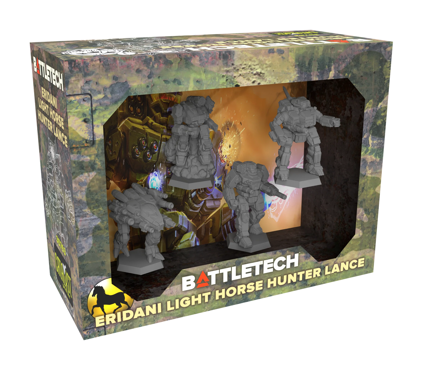 BattleTech: Eridani Light Horse Hunter Lance Miniatures Pack