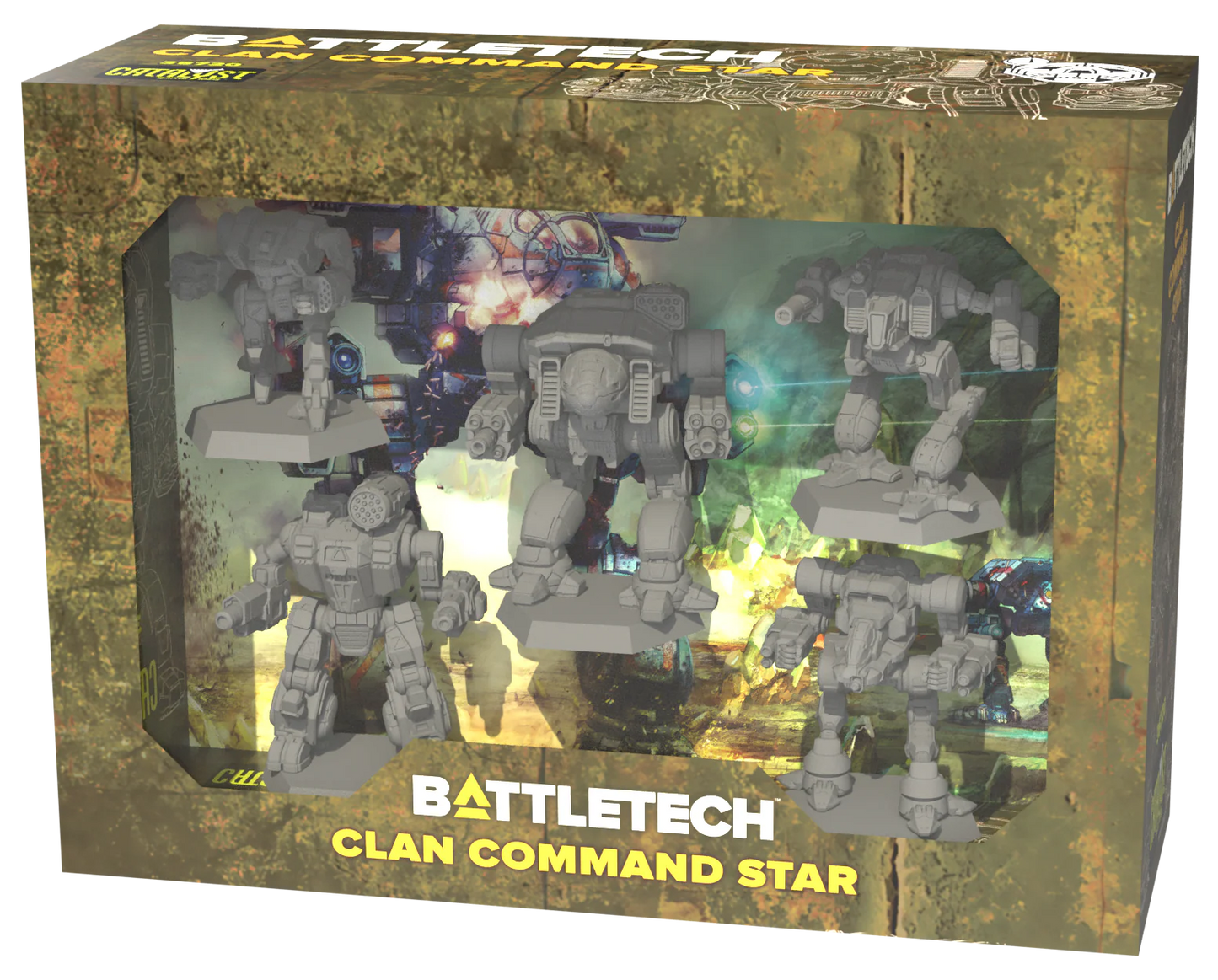 BattleTech: Clan Command Star Miniatures Pack