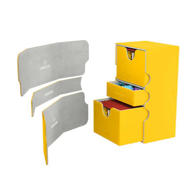 Gamegenic Stronghold 200+ Convertible Yellow Deck Box