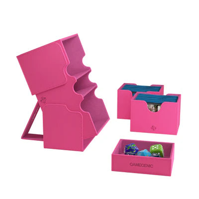 Gamegenic Stronghold 200+ XL Pink Deck Box