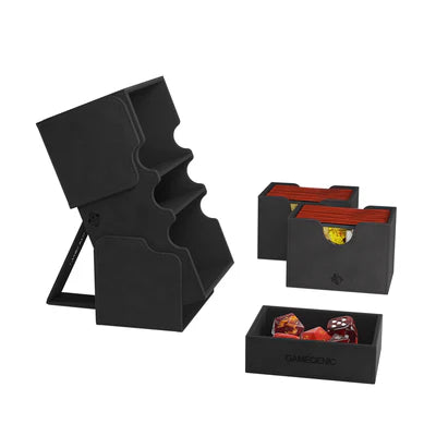 Gamegenic Stronghold 200+ XL Black Deck Box