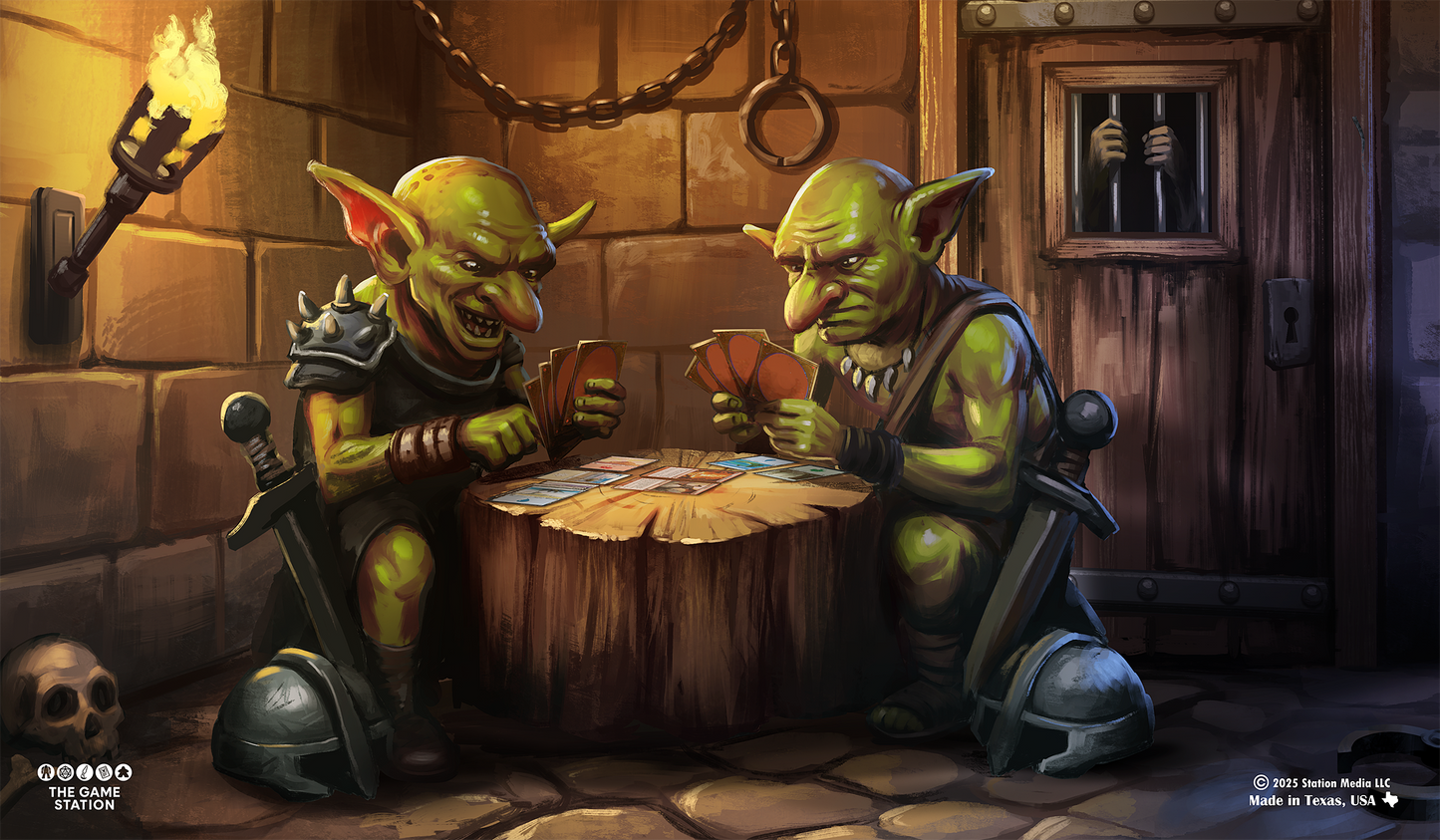 Goblins Playing Cards TCG Playmat 24x14