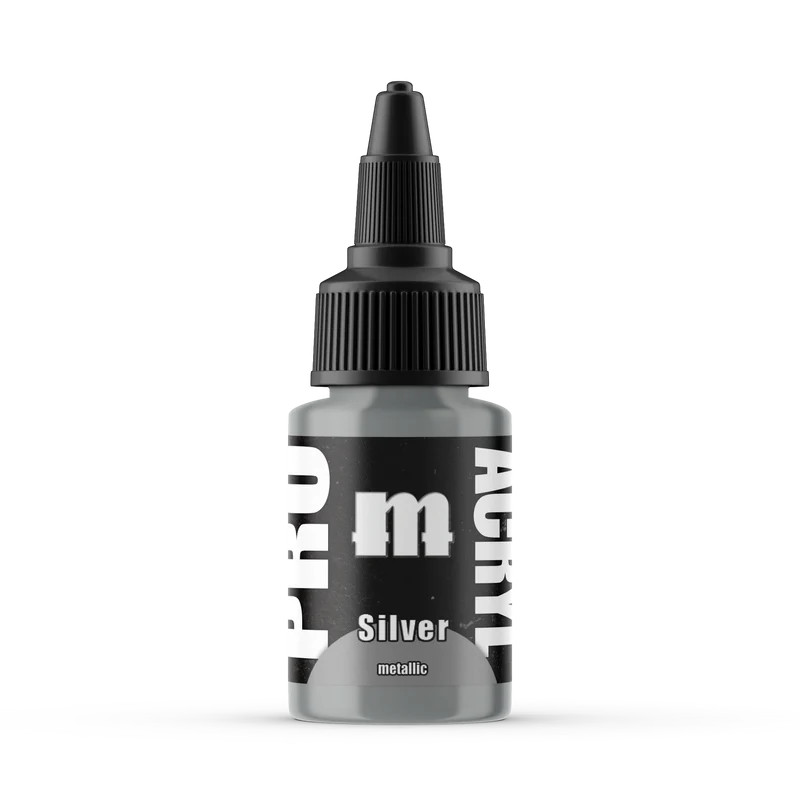 Pro Acryl Paint 025 Silver