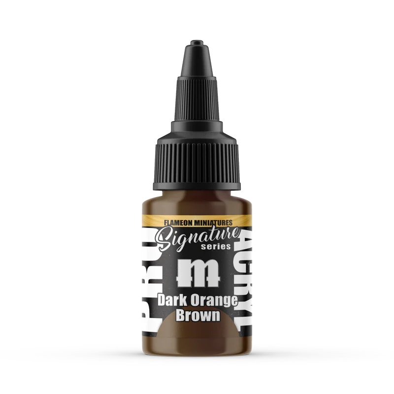 Pro Acryl Signature Paint S26 Dark Orange Brown