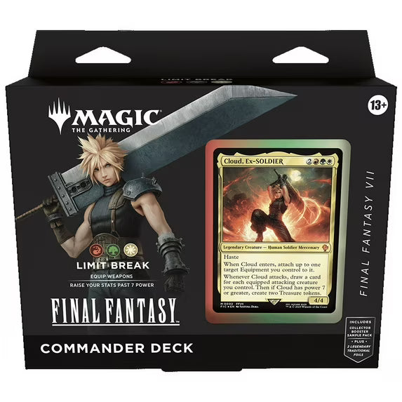 Magic: The Gathering Final Fantasy Commander Deck — Limit Break