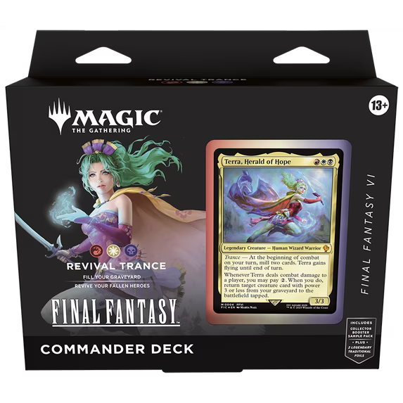 Magic: The Gathering Final Fantasy Commander Deck — Revival Trance