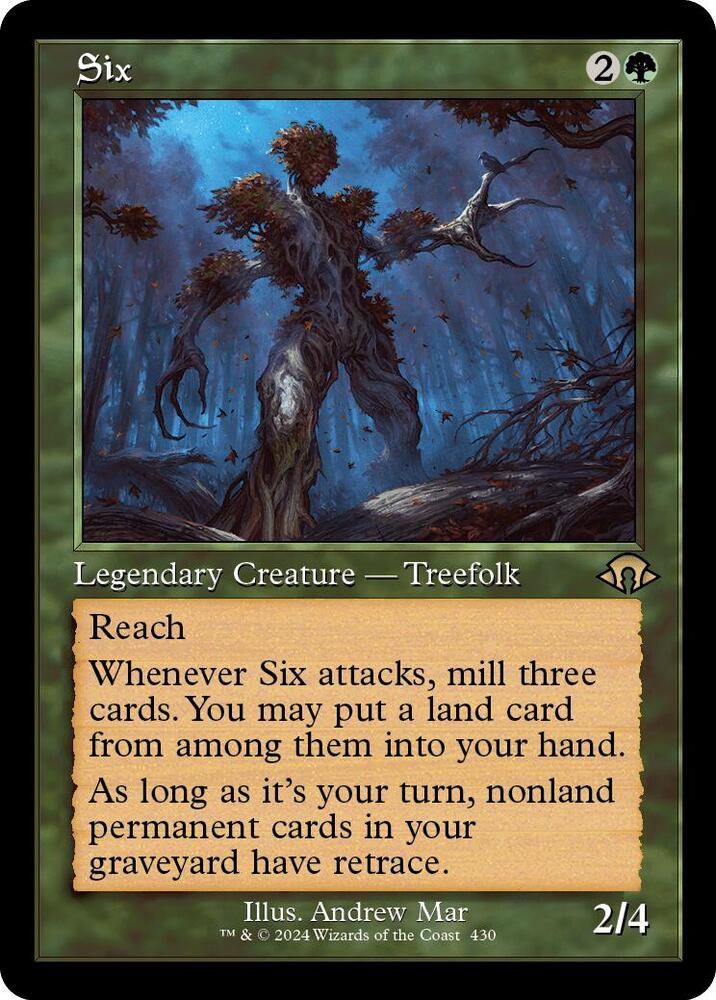 Six (Retro Frame) - Modern Horizons 3 #430 (Near Mint Foil)