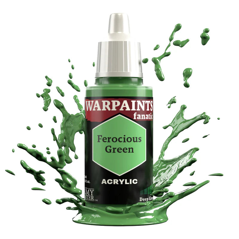 Army Painter Warpaints Fanatic Ferocious Green
