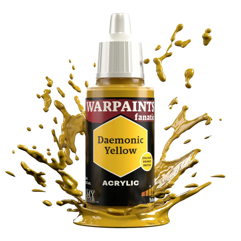 Army Painter Warpaints Fanatic Daemonic Yellow