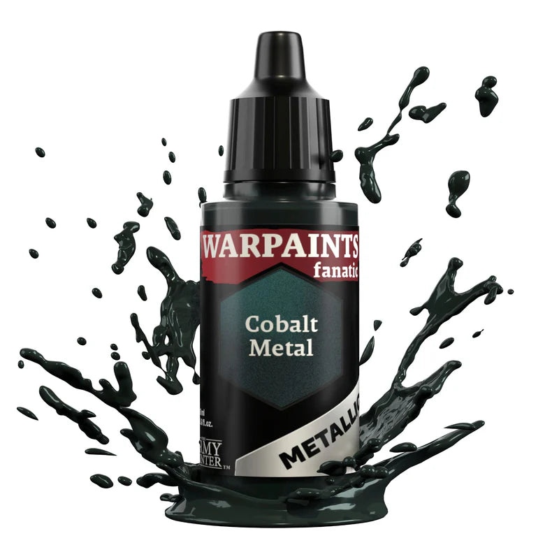 Army Painter Warpaints Fanatic Metallic Cobalt Metal