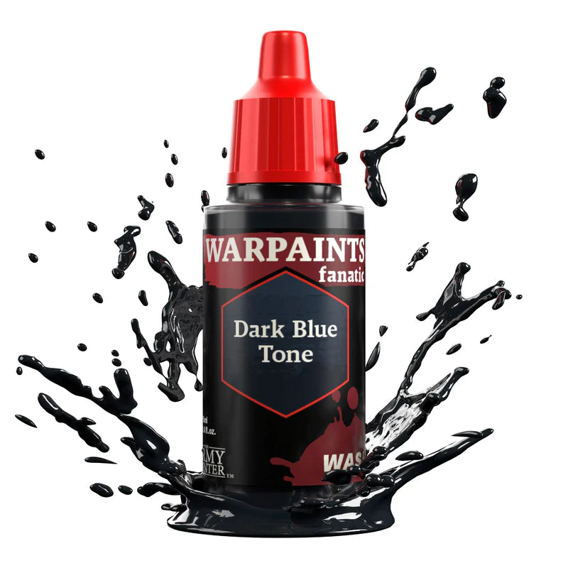 Army Painter Warpaints Fanatic Wash Dark Blue Tone