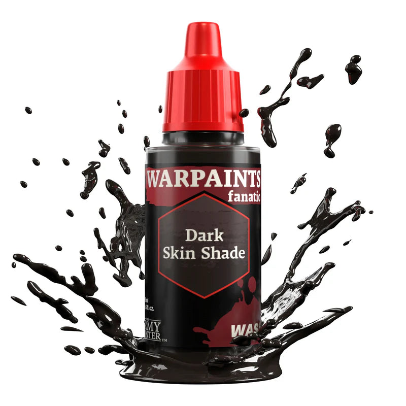 Army Painter Warpaints Fanatic Wash Dark Skin Shade