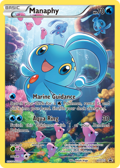 Manaphy Holofoil - XY Black Star Promos #XY113 (Lightly Played)