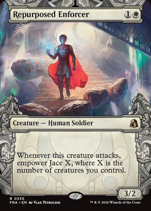 Repurposed Enforcer - Reality Fracture #335 (Near Mint Foil)