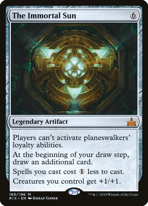 The Immortal Sun - Rivals of Ixalan #180 (Near Mint)