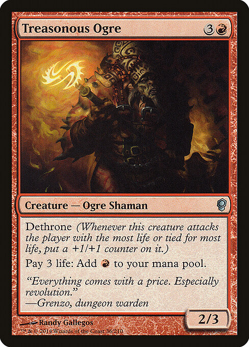 Treasonous Ogre - Conspiracy #36 (Near Mint)