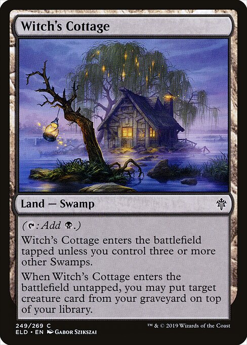 Witch's Cottage - Throne of Eldraine #249 (Near Mint)