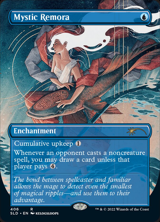 Mystic Remora - Secret Lair Drop #406 (Lightly Played Foil)
