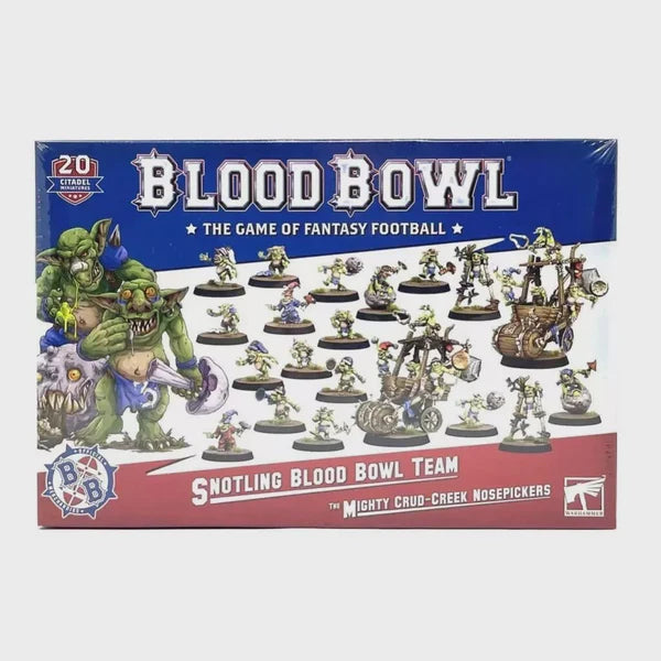 Warhammer Snotling Blood Bowl Team The Mighty Crud-Creek Nosepickers