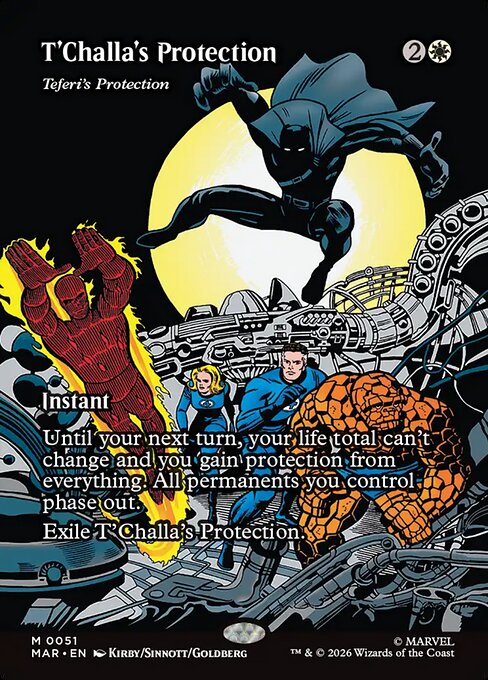 Teferi's Protection - Marvel Universe #51 (Near Mint)