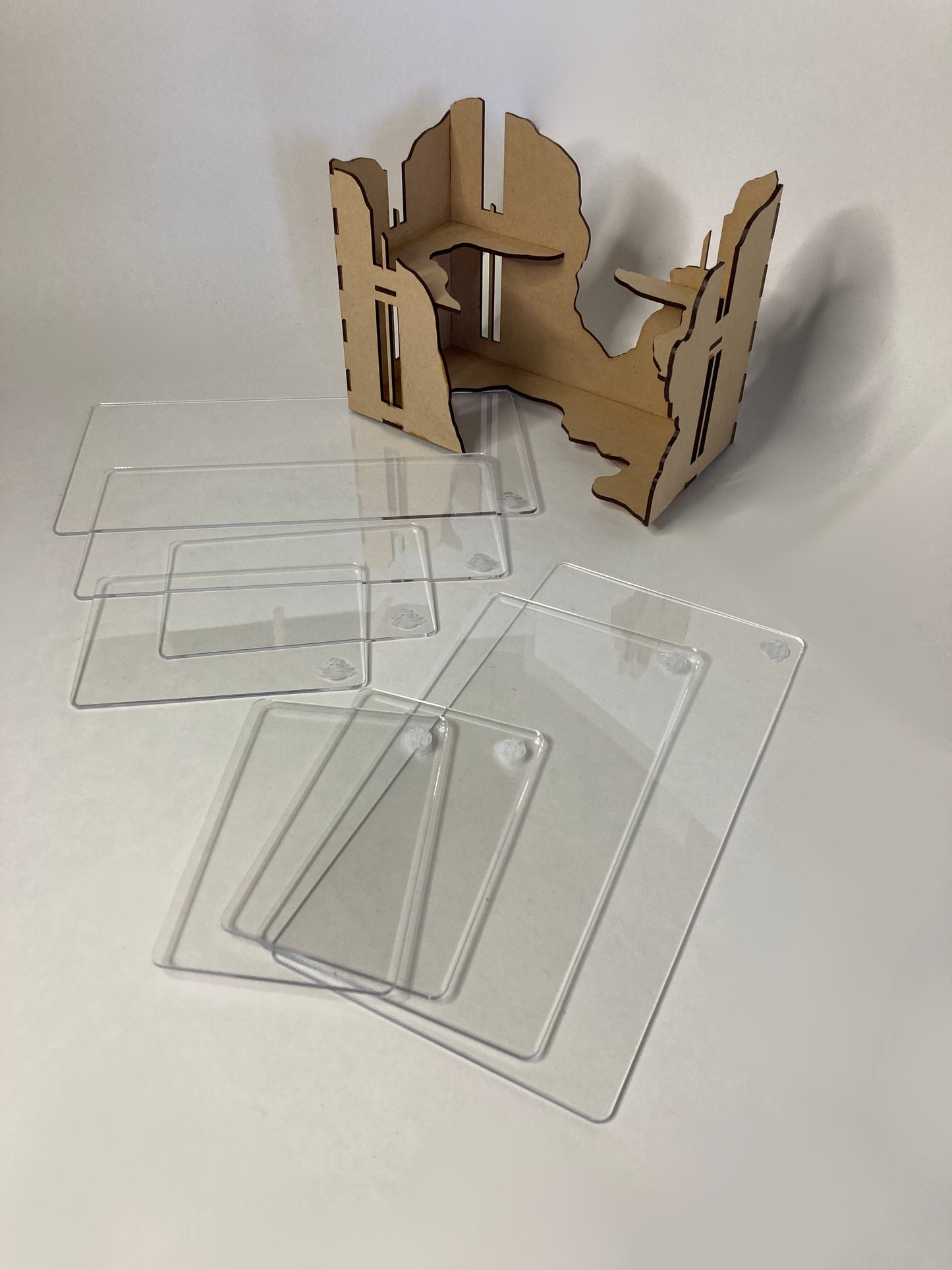 Custom Order Regular Base set with extra 8 inch squares and 11x8 Rectangles