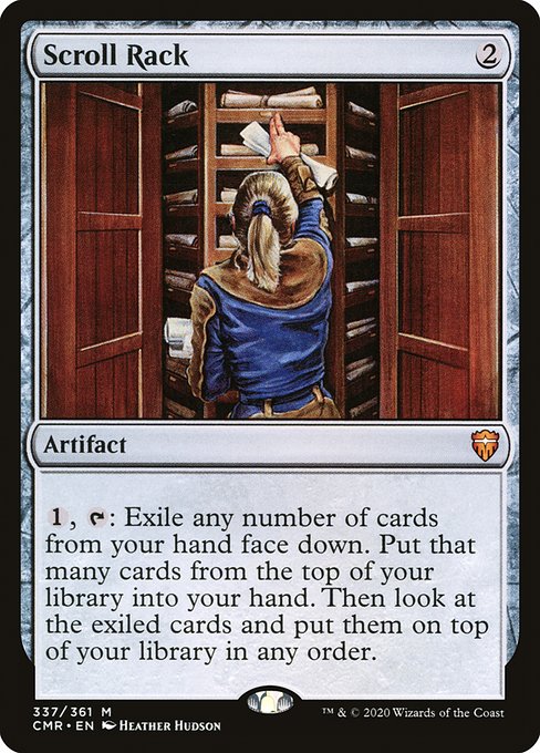 Scroll Rack - Commander Legends #337 (Lightly Played)