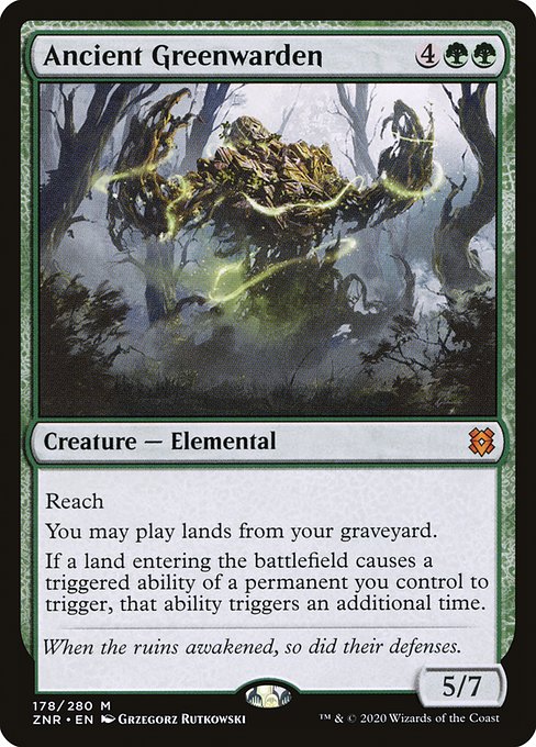 Ancient Greenwarden - Zendikar Rising #178