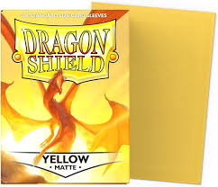Dragon Shield 100Ct Box Matte Yellow
