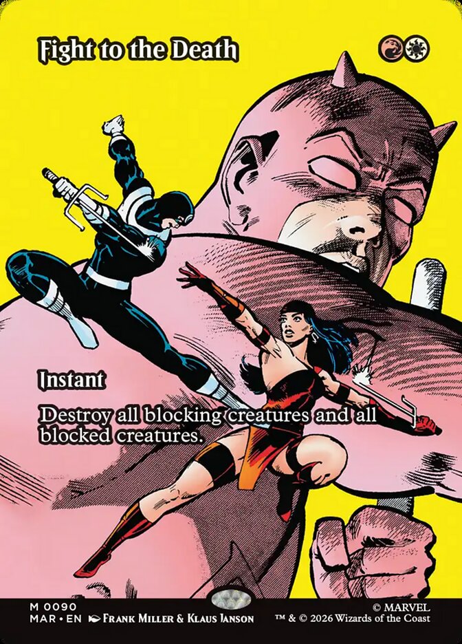 Fight to the Death - Marvel Universe #90 (Lightly Played)