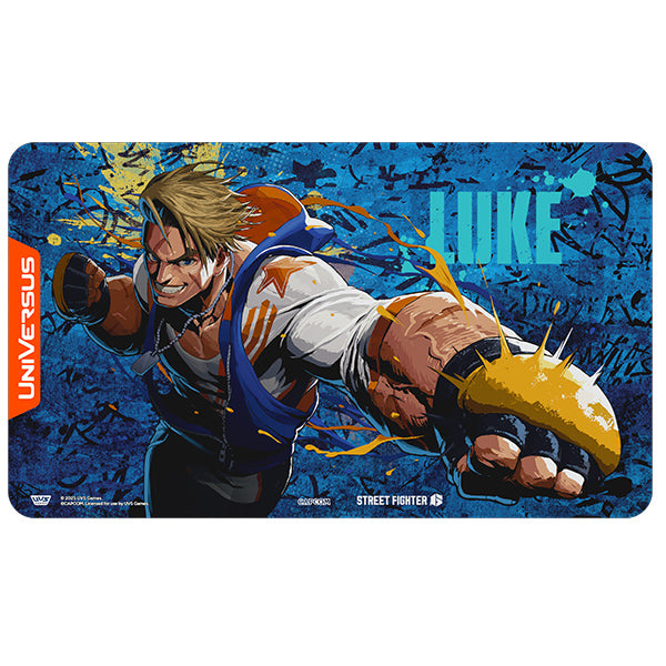 UniVersus CCG Street Fighter 6 Luke TCG Playmat