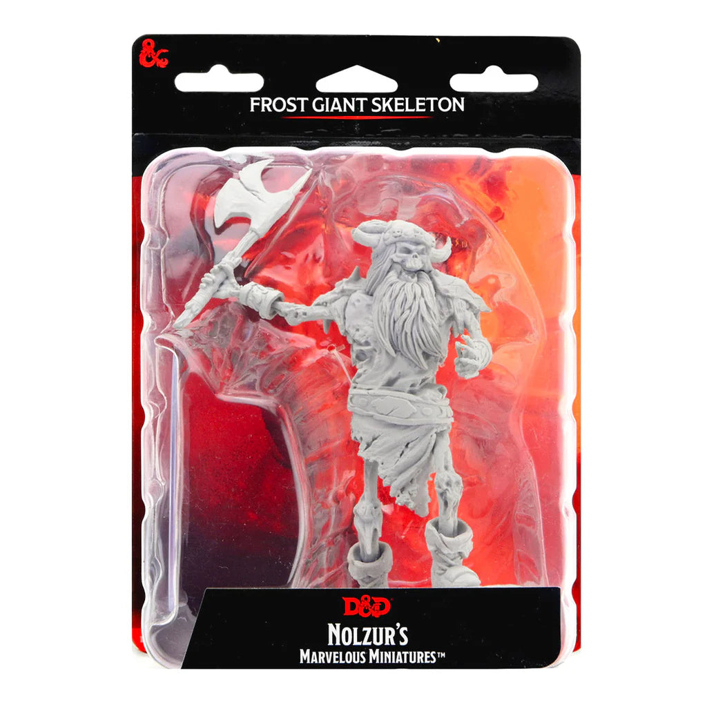 WizKids Dungeons & Dragons Nolzur's Marvelous Miniatures Unpainted Minis Wave 16 Frost Giant Skeleton