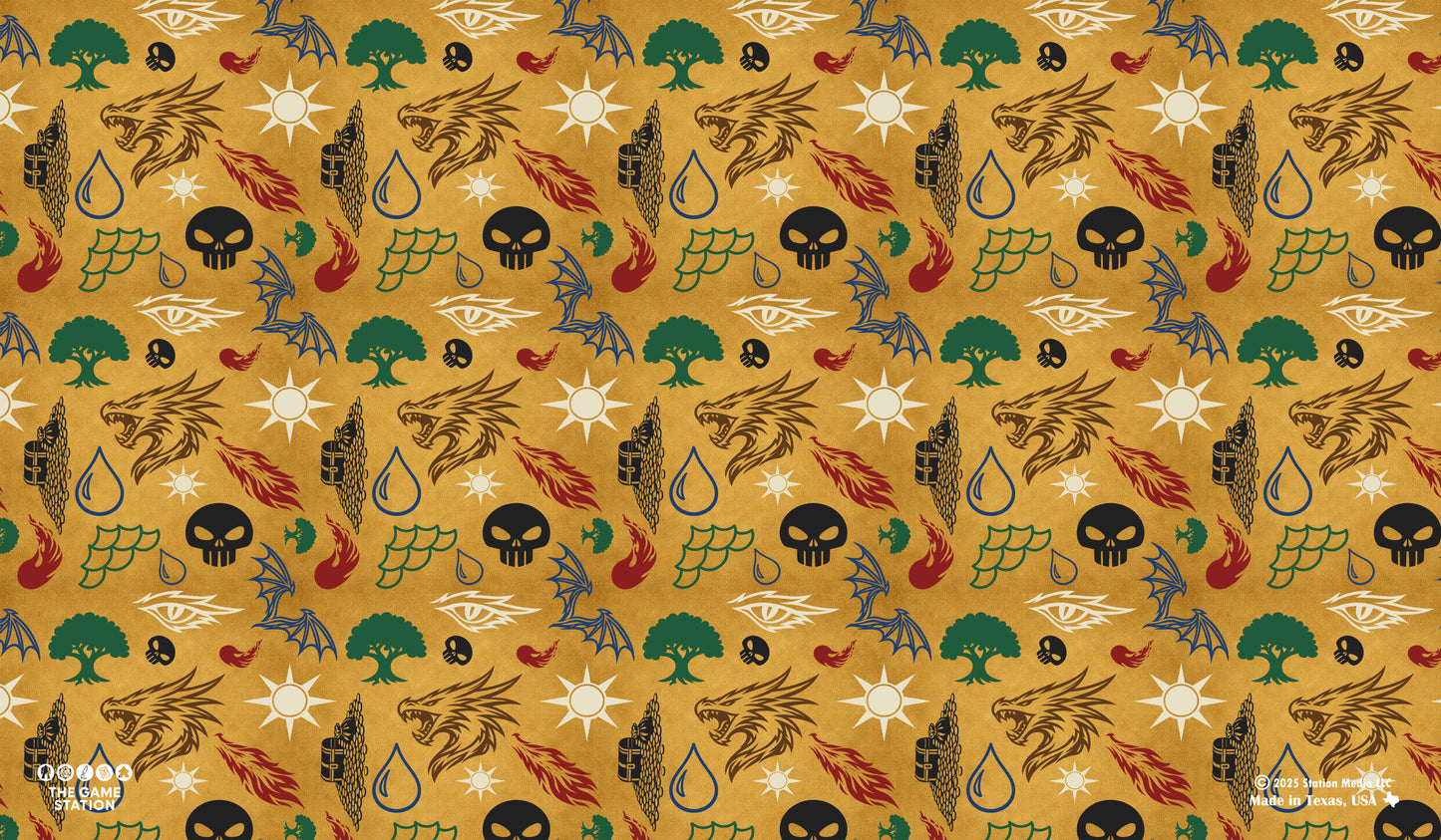 Dragon Pattern TCG Playmat 24x14