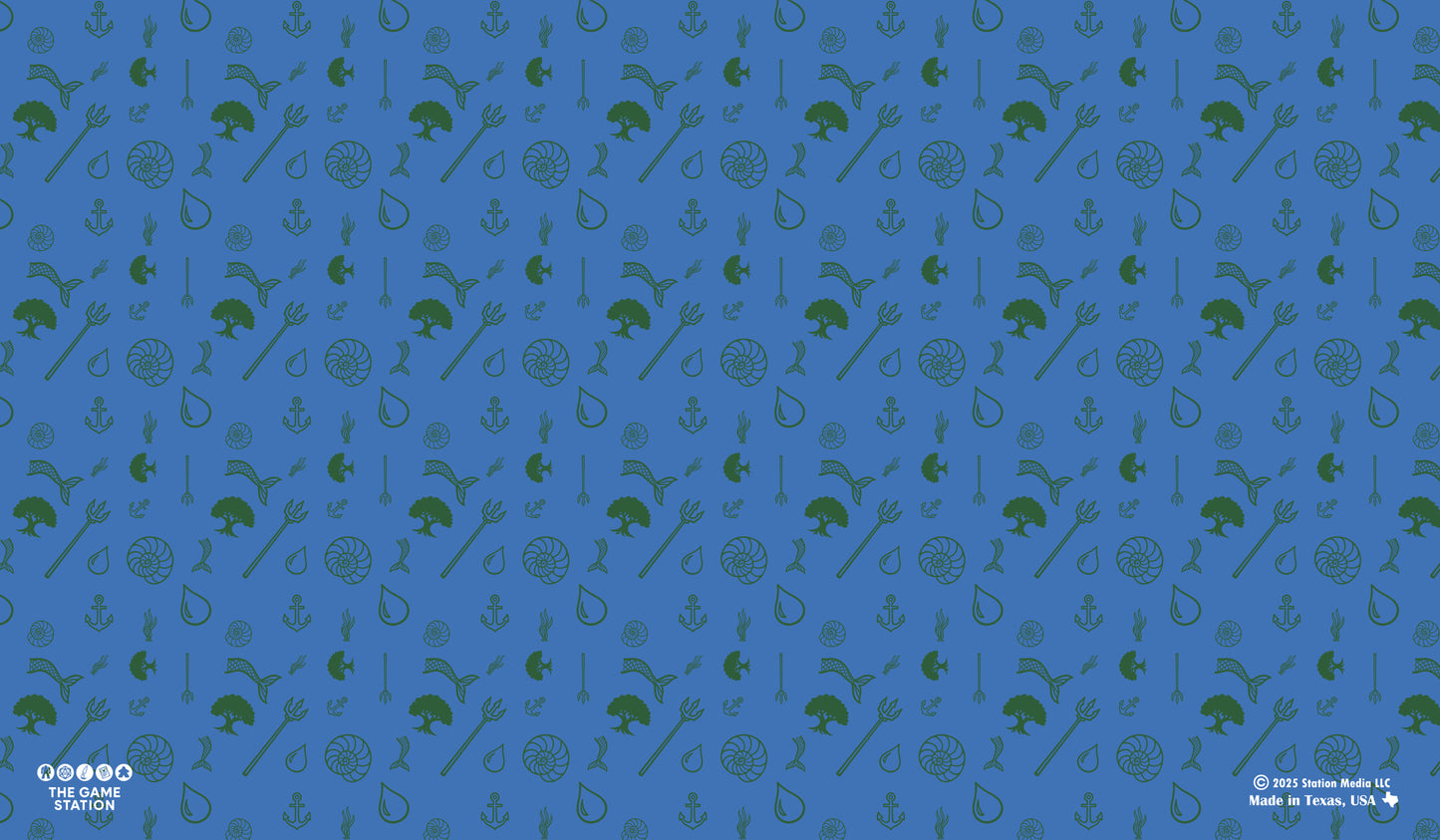 Merfolk Pattern TCG Playmat 24x14