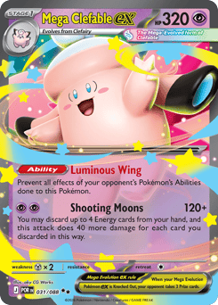 Mega Clefable ex - Perfect Order #31 (Near Mint)