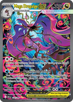 Mega Dragalge ex - Chaos Rising #118 (Near Mint)