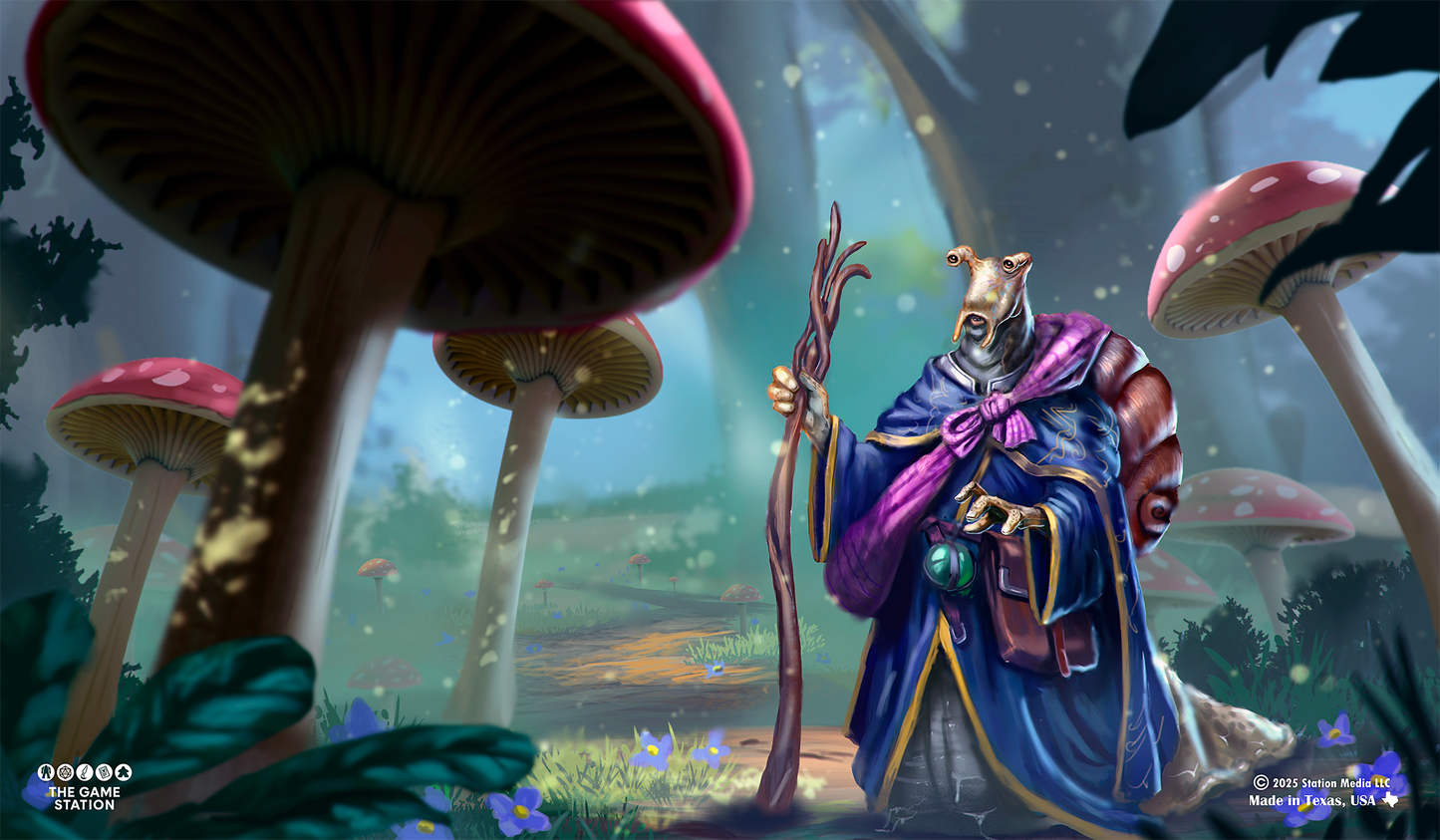 Snail Wizard TCG Playmat 24x14