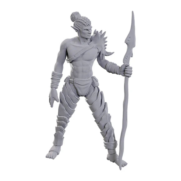 WizKids Dungeons & Dragons Nolzur's Marvelous Miniatures Unpainted Minis Wave 23 Sea Elf Leader