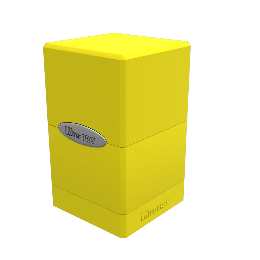 Ultra PRO Classic Satin Tower Lemon Yellow Deck Box