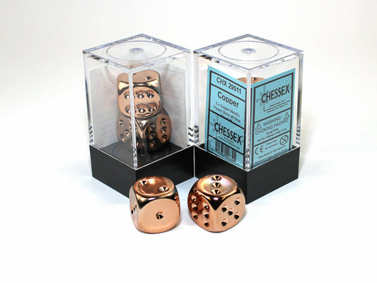 Chessex 16mm 2d6 Metallic: Copper