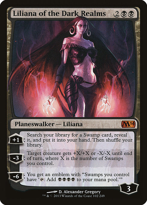 Liliana of the Dark Realms - Media Promos #4 (Lightly Played)