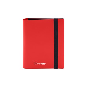 Ultra PRO 2-Pocket Eclipse Apple Red TCG Binder