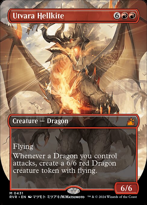Utvara Hellkite - Ravnica Remastered #431 (Near Mint)