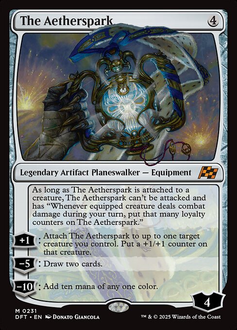 The Aetherspark - Aetherdrift #231 (Near Mint)