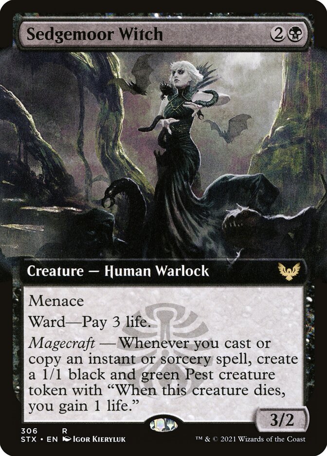 Sedgemoor Witch - Strixhaven: School of Mages #306 (Lightly Played)