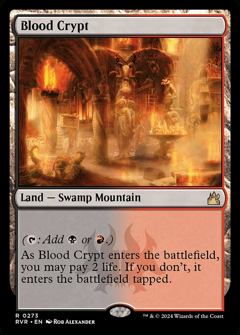 Blood Crypt - Ravnica Remastered #273 (Near Mint)