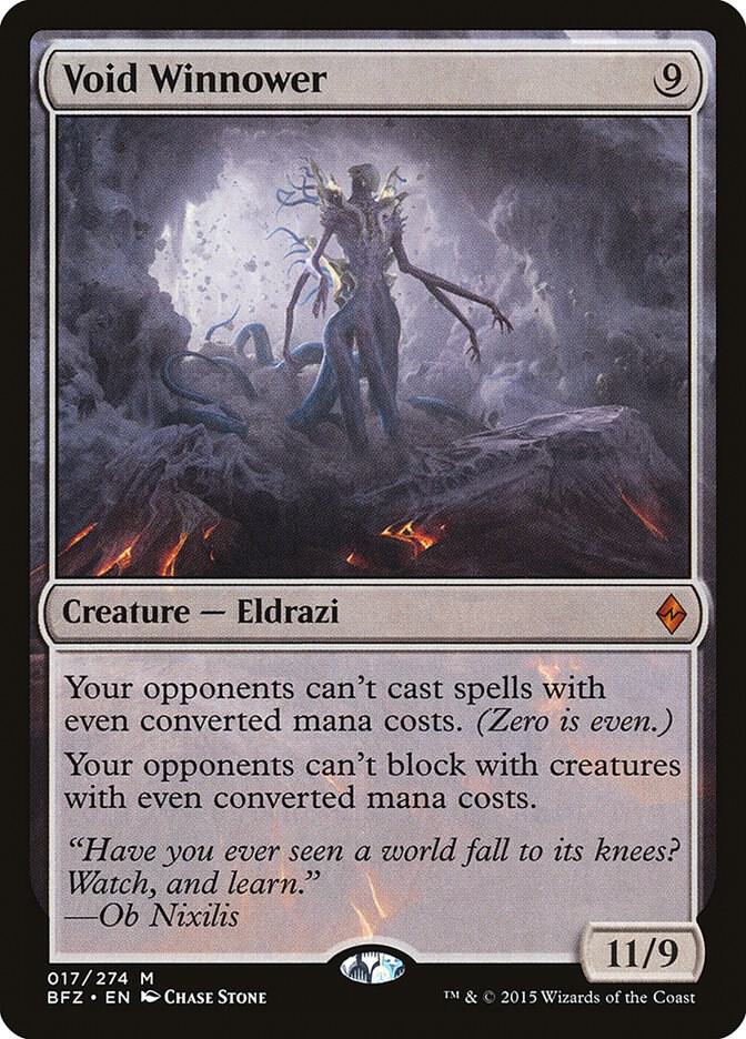 Void Winnower - Battle for Zendikar #17 (Lightly Played)